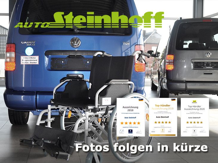 Volkswagen Caddy Maxi Rollstuhlgerecht/Wenderampe 7-Sitzer